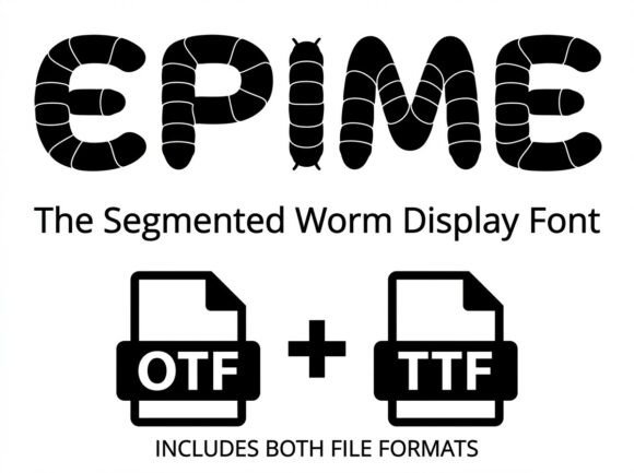 Epime: A Typeface Inspired by Nature's Organic Rhythm