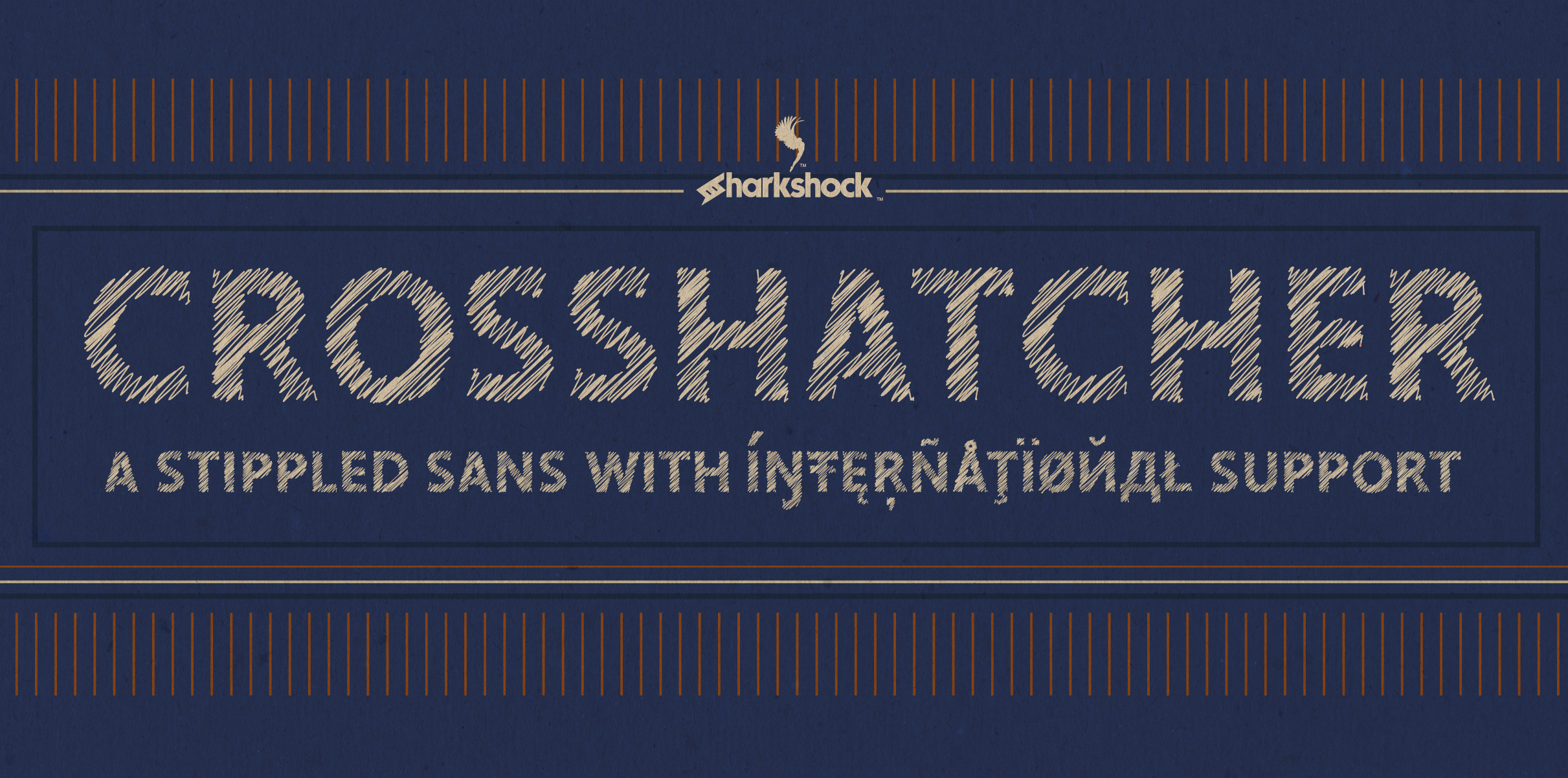 Exploring Crosshatcher: The Stencil Font That Finds Its Voice in the Details