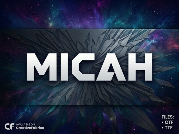 Micah: The Display Typeface for High-Impact Design