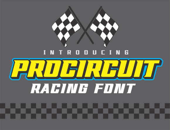 Pro Circuit: A Typeface Built for Speed and Impact